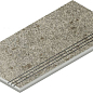 620040000166 Silver Gradino Round Grip Sx 30x60 Italon