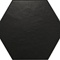 20338 Hexatile Negro Mate 17.5*20 EQUIPE