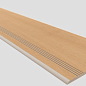 Ступень CW04 Classic Wood неполированная с насечками 30x120x1 Estima