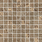 240827 MOSAICS T100 DECORATO MARRONE 29,1x29,1 Versace (Gardenia Orchidea)