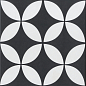S17612 Stamp Black Matte 20х20 Yurtbay Seramik