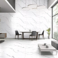 Sharm White Matt 60x120 Art Ceramic