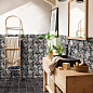 Florentina Lilia White 15x15 Nanda Tiles