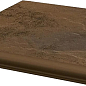 Semir Beige ступень простая с носиком структурированная 30x33 Paradyz