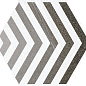 Hexagono Lacroix Gris 23x26,6 VIVES
