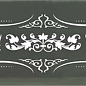 Decor Versalles Silver Blanco 10X30 Absolut Keramika