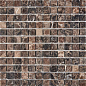 PIX220 Dark Emperador из мрамора матовая 23x23 305х305x6 Pixmosaic