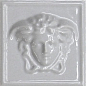262672 MEDUSA 3D GRIGIO 10 x 10  Versace (Gardenia Orchidea)