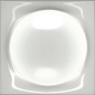 Decor Circle Blanco 10x10 Absolut Keramika
