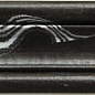 11108-2168 Listelo Pegaso Negro 3*25 STN Ceramica