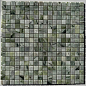 PIX312 Jet Green полированная 15x15 305х305х4 Pixmosaic