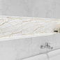 KT2L051DT Calacatta вставка узор белый 29,8x59,8 Cersanit