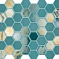 TURQ60F TURQUOISE 33x29,8 Togama