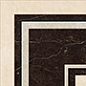 PJD-SDPH084 84 Waterjet Border Brandenburg Black 12х12 Marmocer