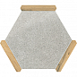 Sacramento Ceniza Pino 22x25 Monopole Ceramica