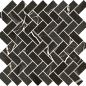 620110000217 Stellaris Absolut Black Mosaico Cross Nat 31.5x29.7 Italon