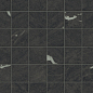610110001310 Forte dei Marmi Rock Venaria Black Mosaic 30x30 Atlas Concorde Russia