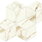 A42J Marvel Calacatta Imperiale Mosaico Esagono Matt 30x35 Atlas Concorde
