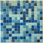 PIX 137 Мозаика из стекла 20x20 бумага 316х316х4 Pixmosaic фото в миниатюре