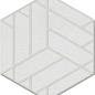 OS/A241/63000 Декор Агуста белый 6х5,2 Kerama Marazzi