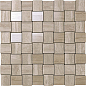 9MVM Marvel Travertino Silver Net Mosaic 30.5x30.5 Atlas Concorde