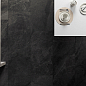 SL05BAR Shale Dark Ribbed Sq 60x120 Italgraniti