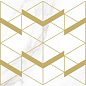 Декор Camelot Wing белый 20х60 Laparet