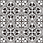 Hampton Black Pre 45x45 Prissmacer