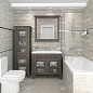 Декор Echo Elemental серый 30х60 Laparet