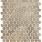 fRVN Nobu Slate Gres Round Mosaico Matt 29,5x32,5 FAP Ceramiche