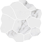 KMD2HID019BR Декор Марсель наборный белый глянцевый обрезной 31,5x34,2x0,9 Kerama Marazzi фото в миниатюре