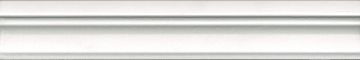 BLC025R Бордюр Багет Магнолия белый матовый обрезной 30х5 Kerama Marazzi