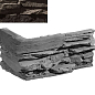 Угловой элемент Верона 740 20/11x10x3 Leonardo Stone