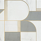 M8T3 Allmarble Wall Statuario Satin Decoro Club 40x120 MARAZZI Italy