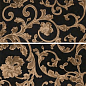 262690 PANNELLO BAROCCO NERO/ORO MIX 39x78 Versace (Gardenia Orchidea)
