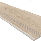 SF02 Ступень Soft Wood Creamy неполированный с насечками 30x120 Estima