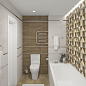 34008 Village голубой микс 25х50 Laparet