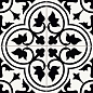 Dover Black Pre 45x45 Prissmacer