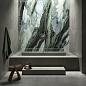 600110001121 Avantgarde Emerald Mosaico Spectrum 29.2x33.2 Italon