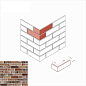 323-95 Кельн брик Design Угол 9x20x6.5 White Hills