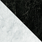 4101199 Flag Black White 18,6x18,6 41ZERO42