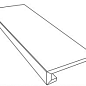 0076081 GRADONE BIANCO 32x80 Gardenia Orchidea (Versace)