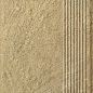 Eremite Beige Stopnica Prosta Struktura Mat B1a 30x60 Paradyz
