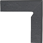 Semir Grafit Цоколь правый (B+A)30х8,1 Paradyz