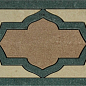 Fascia Rinascimento B Botticino (Botticino, Verde Guatemala, Bronzetto) 15x30 Casalgrande Padana