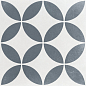 24765 HAVANA WHITE PETALS 22.3X22.3 Peronda