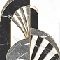 Noir white декор 25х60 Gracia Ceramica