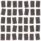 4101235 Boogie Mosaic Ebony 30x30 41ZERO42