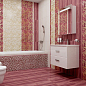 Декор Ампир бордовый 25х50 Laparet