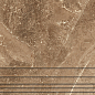 GNR12030421-G Ступень Магма Коричневый темный граниль 1200x300x9.5 ProGRES Ceramica фото в миниатюре